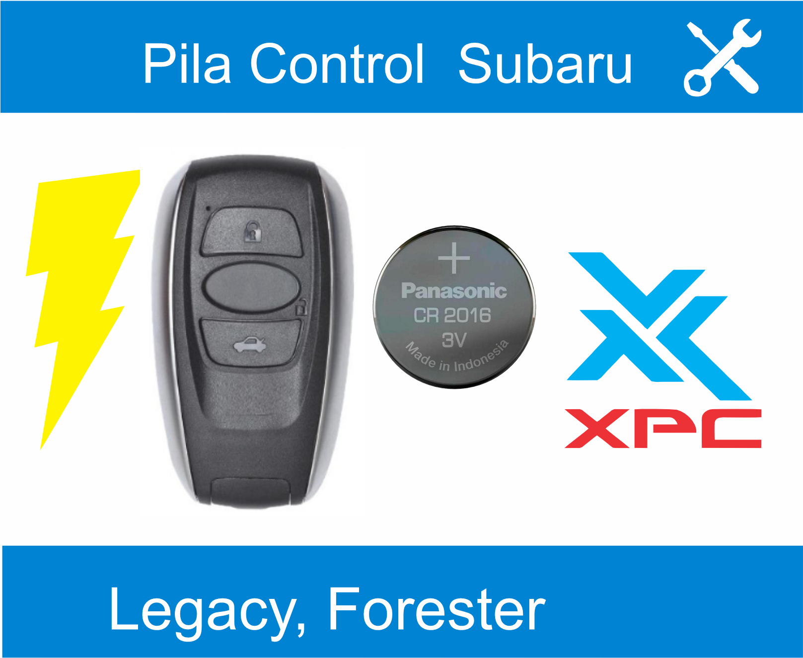 ventas de pila para control vehiculo